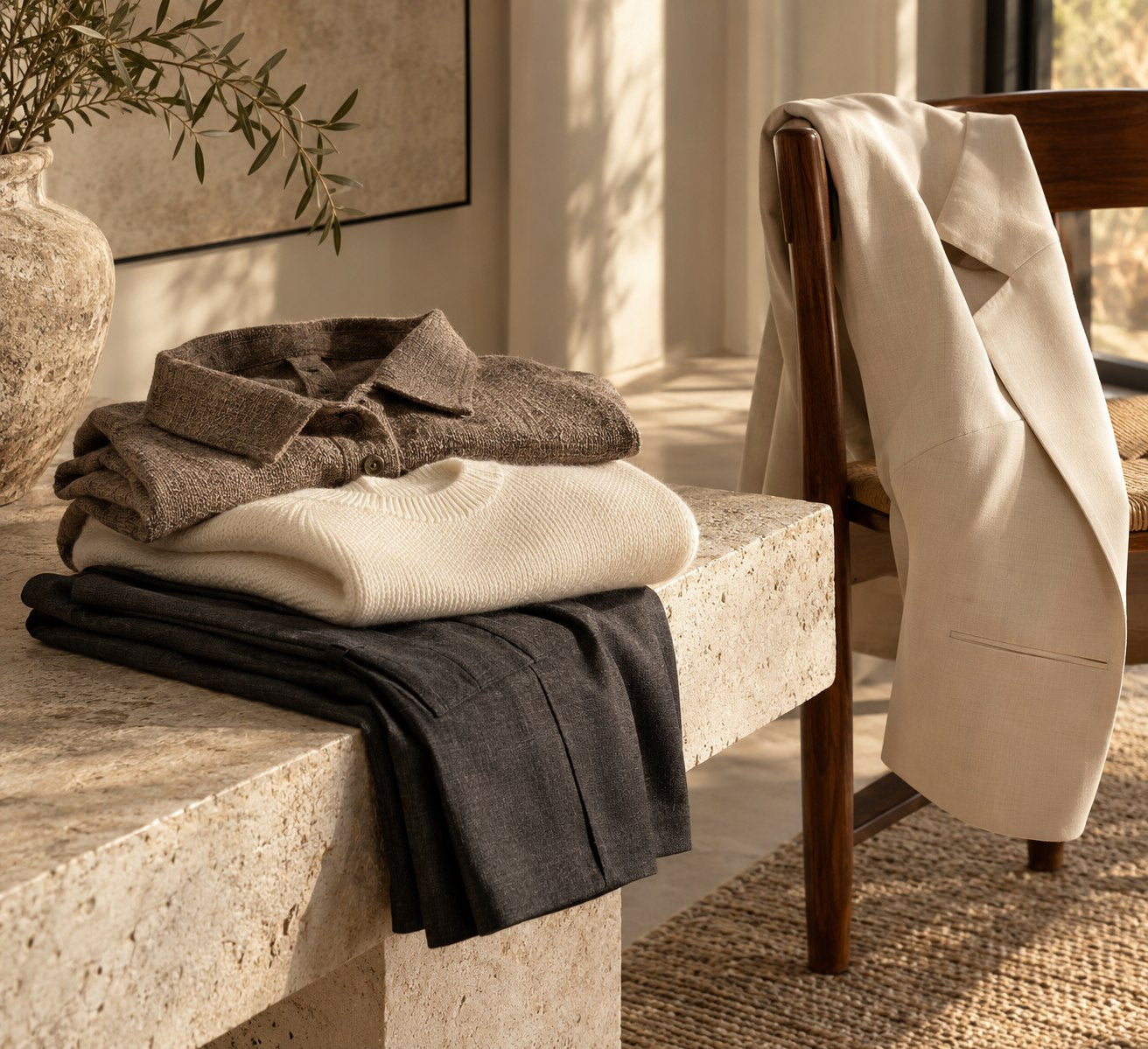 Editorial clothing for adult women and men