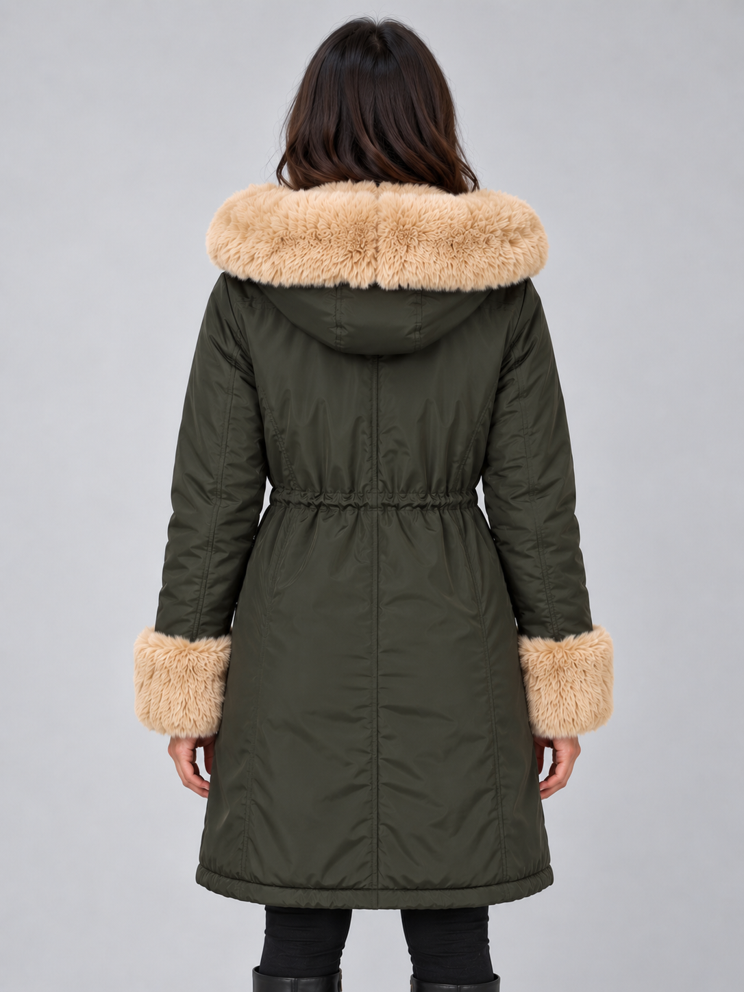 Women’s Faux Fur Lined Hooded Parka