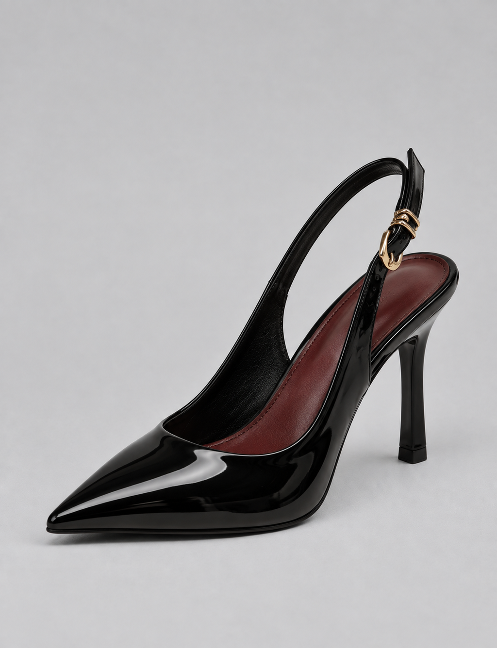 Women’s Patent Slingback Stiletto Heels