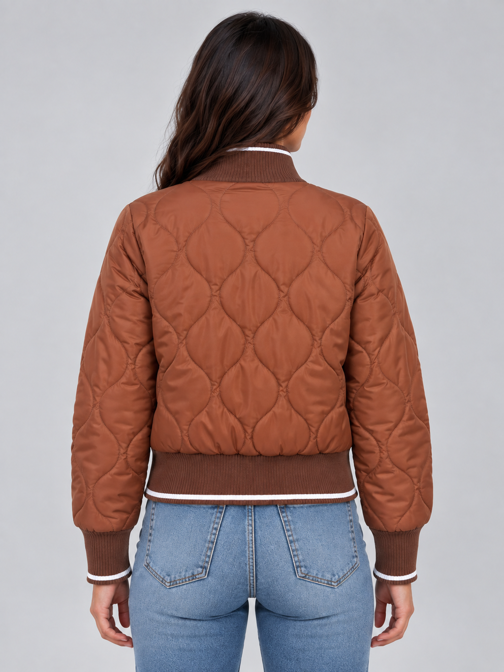Women’s Quilted Bomber Jacket