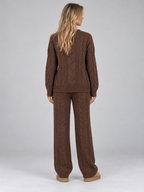 Women’s Cable Knit Two-Piece Set