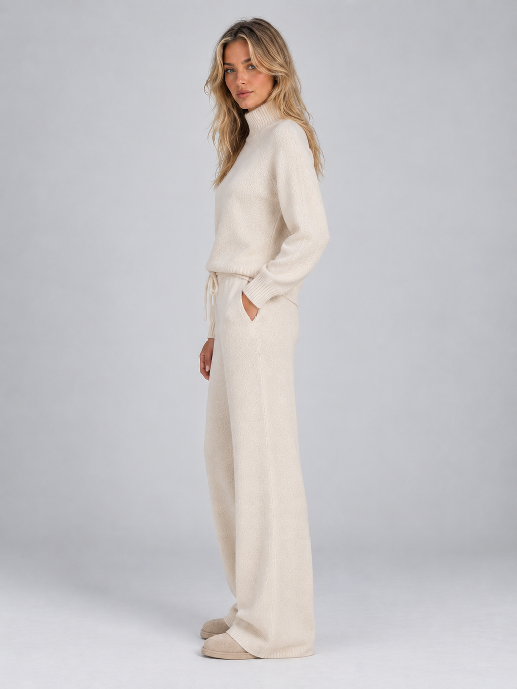 Women’s Wool Knit Co-Ord Set