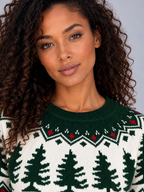 Women’s Knitted Fair Isle Christmas Jumper