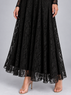 Women’s Floral Lace Maxi Dress