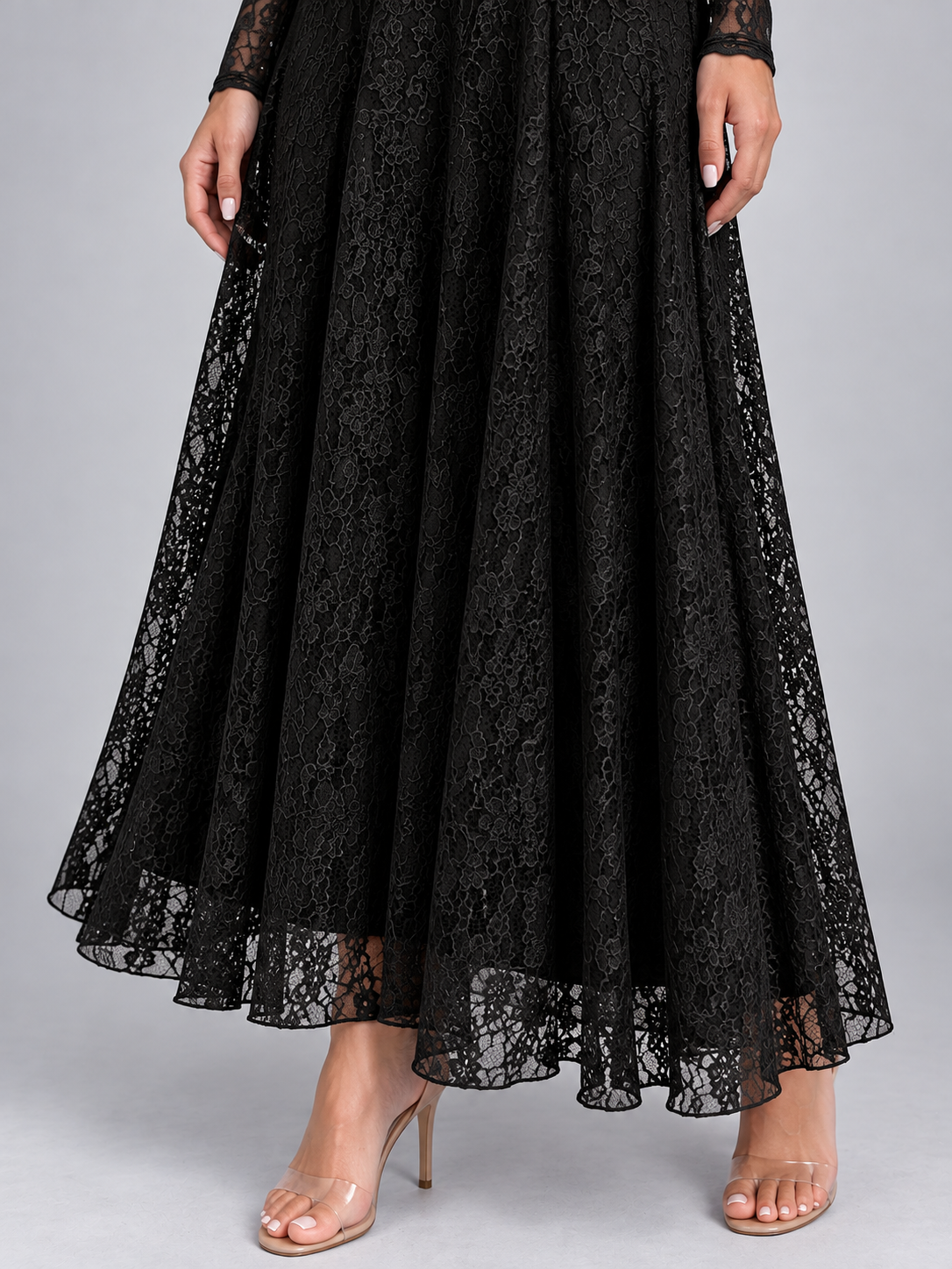 Women’s Floral Lace Maxi Dress