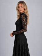 Women’s Floral Lace Maxi Dress