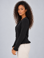 Women’s Button Front Knitted Cardigan