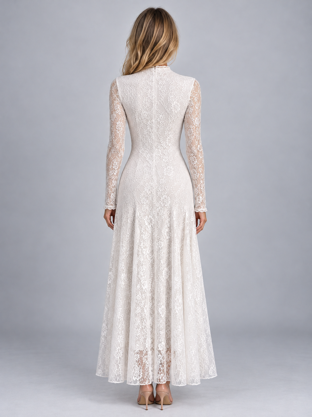 Women’s Floral Lace Maxi Dress