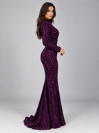 Women’s Sequin Maxi Dress