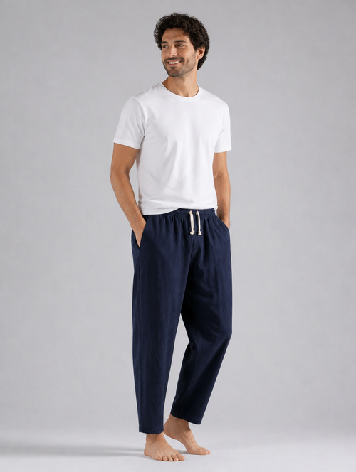 Men’s Cotton Comfortable Trousers – Casual Fit