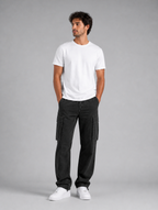 Men’s Relaxed Fit Cargo Trousers – Everyday Utility Style