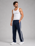 Men's Track Pants with Pockets – Relaxed Fit Sport Trousers
