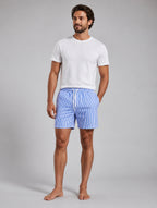 Men’s Striped Swim Shorts – Quick-Dry Fit