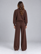 Women’s Half Zip Knit Co-Ord Set