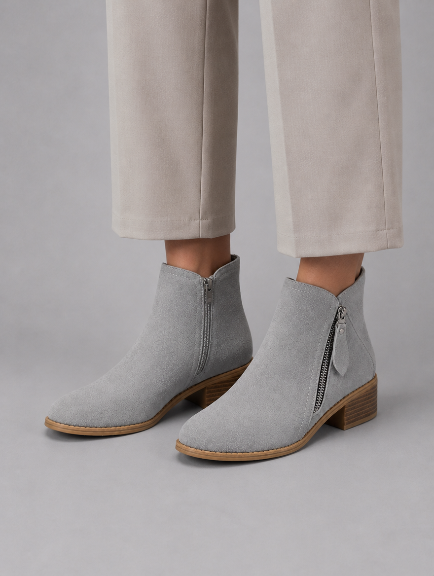 Women’s Suede Look Ankle Boots