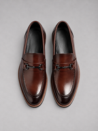 Men’s Leather-Look Loafers – Polished Slip-On Dress Shoes
