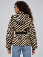 Women's Belted Puffer Jacket