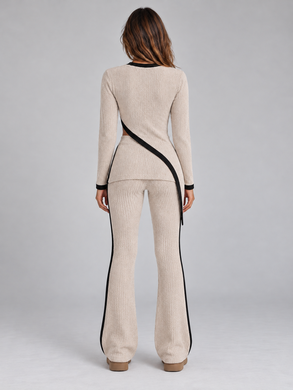 Women’s Ribbed Knit Co-Ord Set