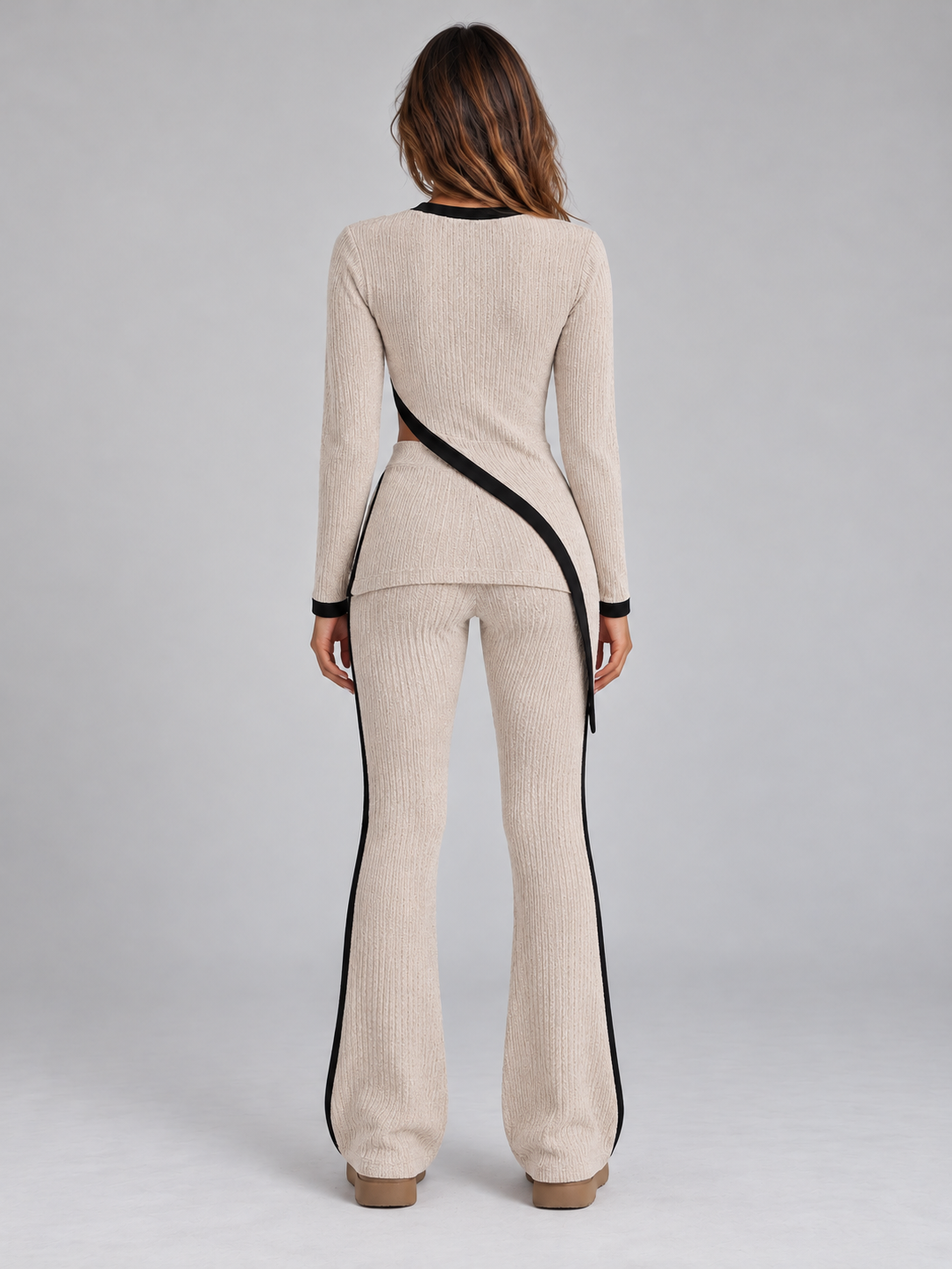 Women’s Ribbed Knit Co-Ord Set