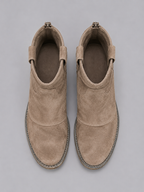 Women’s Suede Look Cowboy Ankle Boots