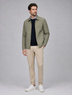 Men’s Lightweight Summer Jacket – Smart Casual Zip Jacket — studio view