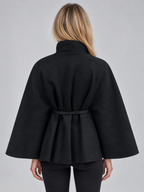 Women’s Belted Cape Jacket