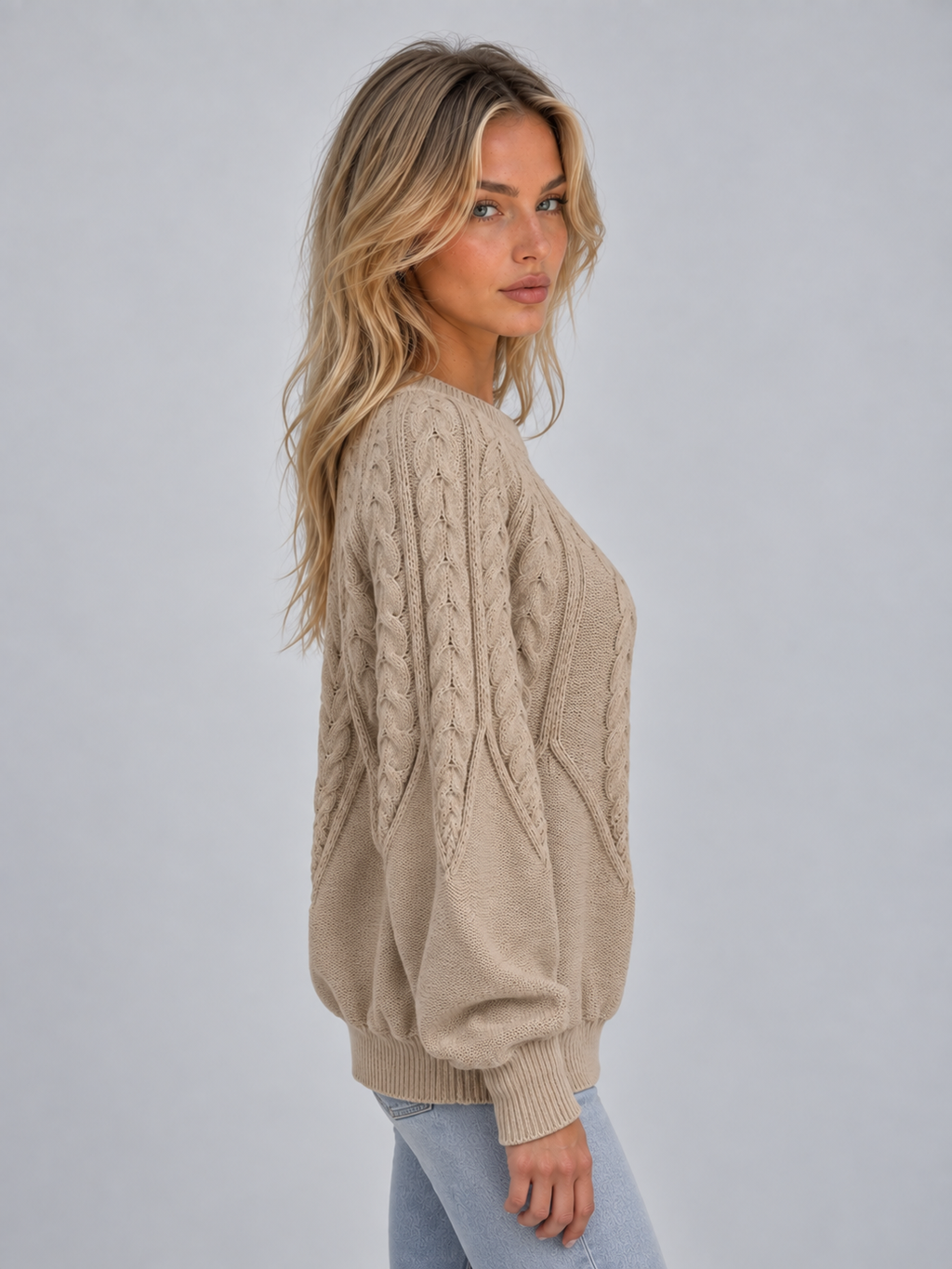 Women’s Cable Knit Jumper