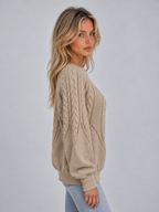 Women’s Cable Knit Jumper