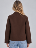 Women’s Collared Overshirt Jacket
