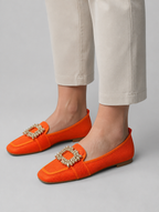 Women’s Comfort Buckle Loafers – Timeless Everyday Elegance