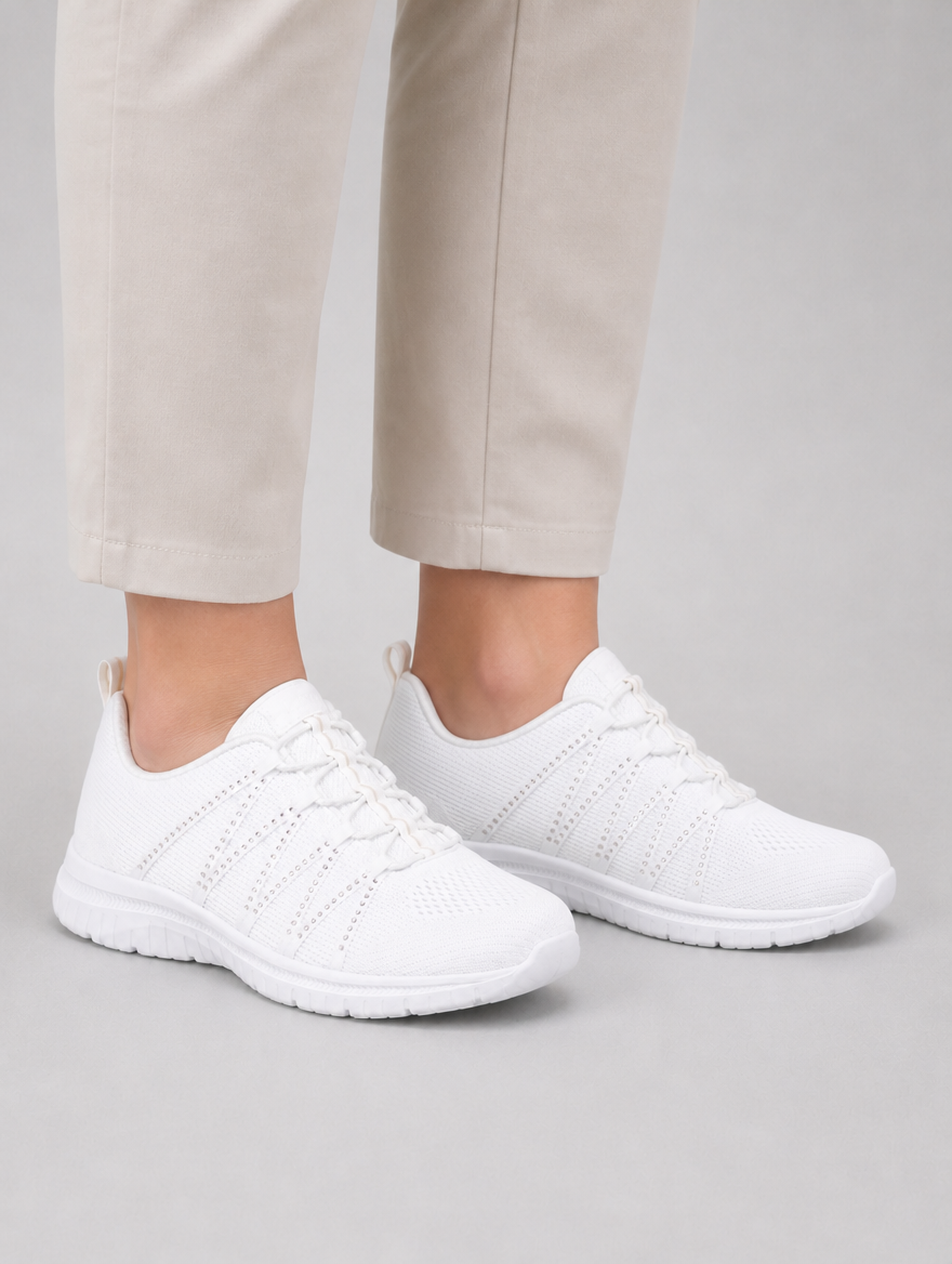 Women’s Comfort Slip-On Knit Trainers