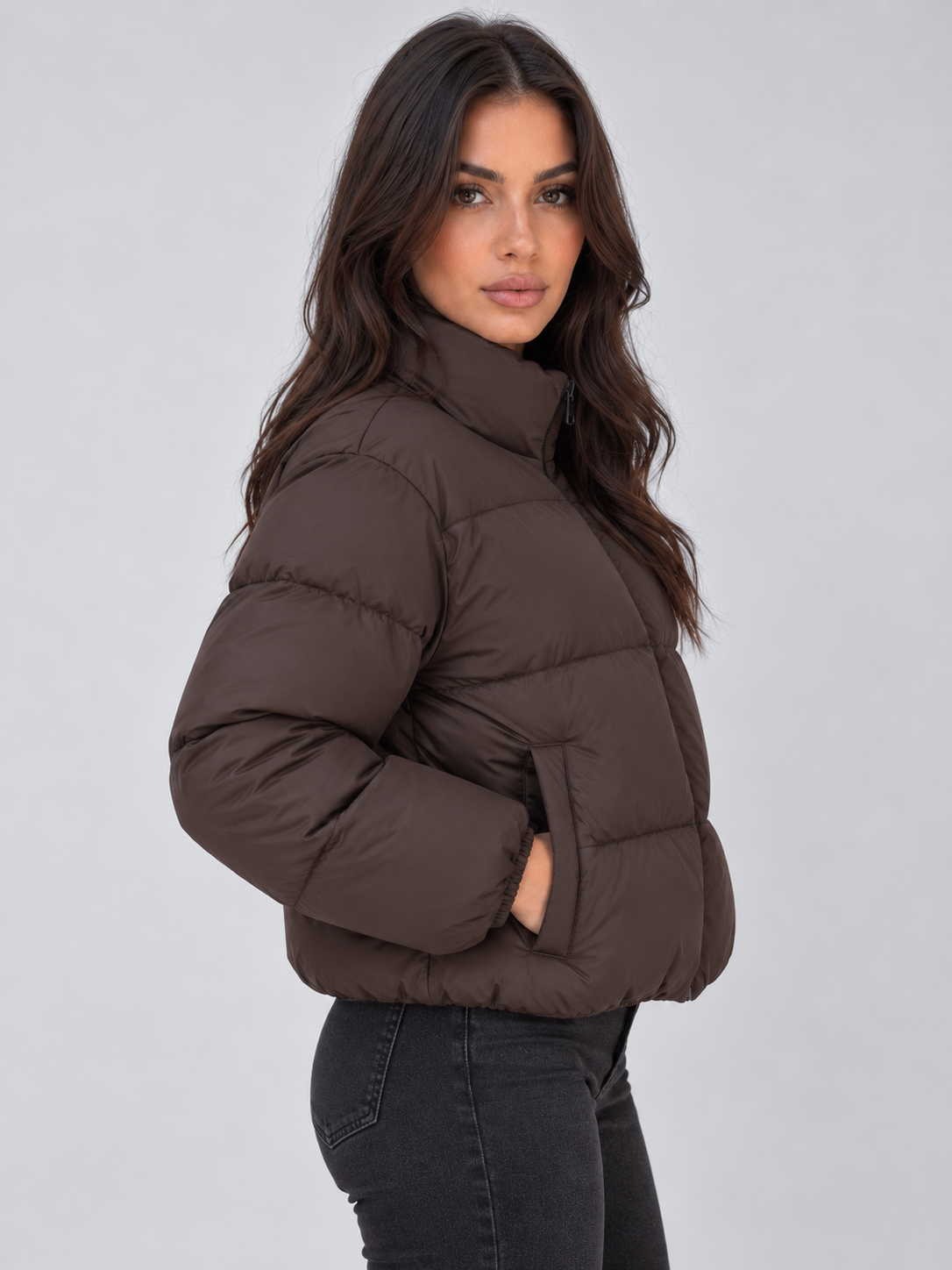 Women’s Cropped Puffer Jacket