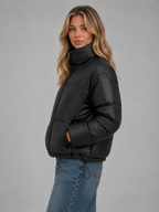 Women's Cropped Puffer Jacket