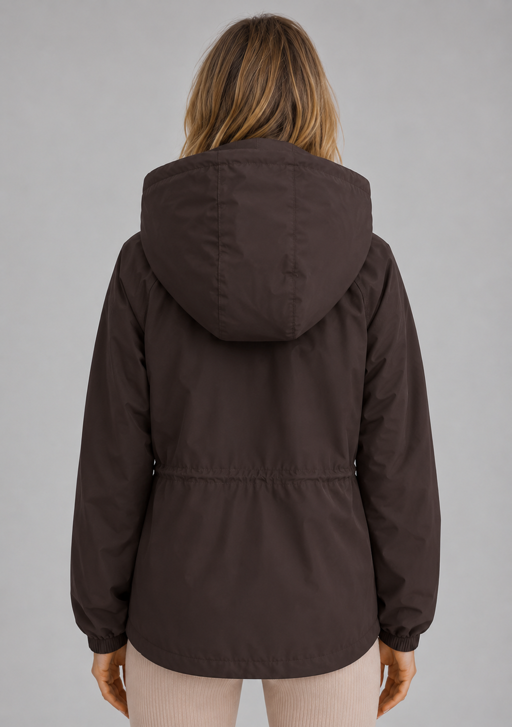 Women’s Hooded Rain Jacket – Water & Wind Resistant