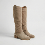 Women’s Knee High Suede Look Boots