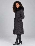 Women’s Longline Quilted Puffer Coat
