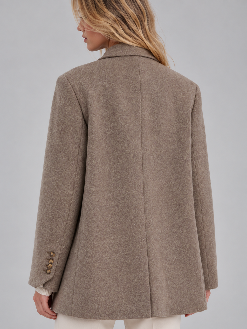 Women’s Oversized Double-Breasted Blazer