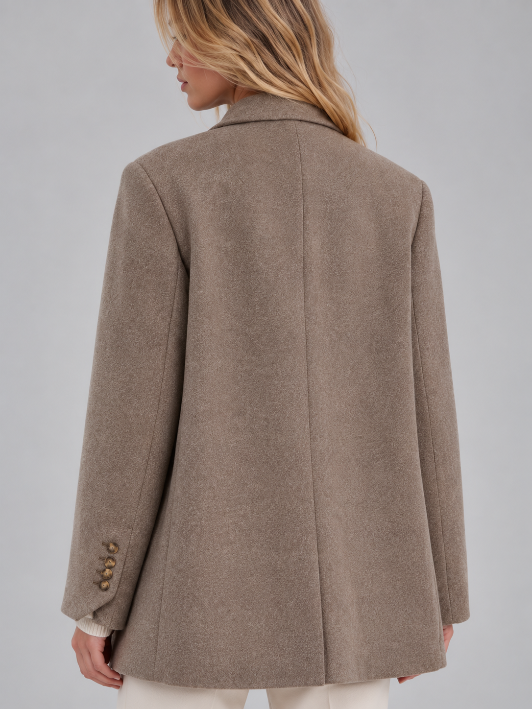 Women’s Oversized Double-Breasted Blazer