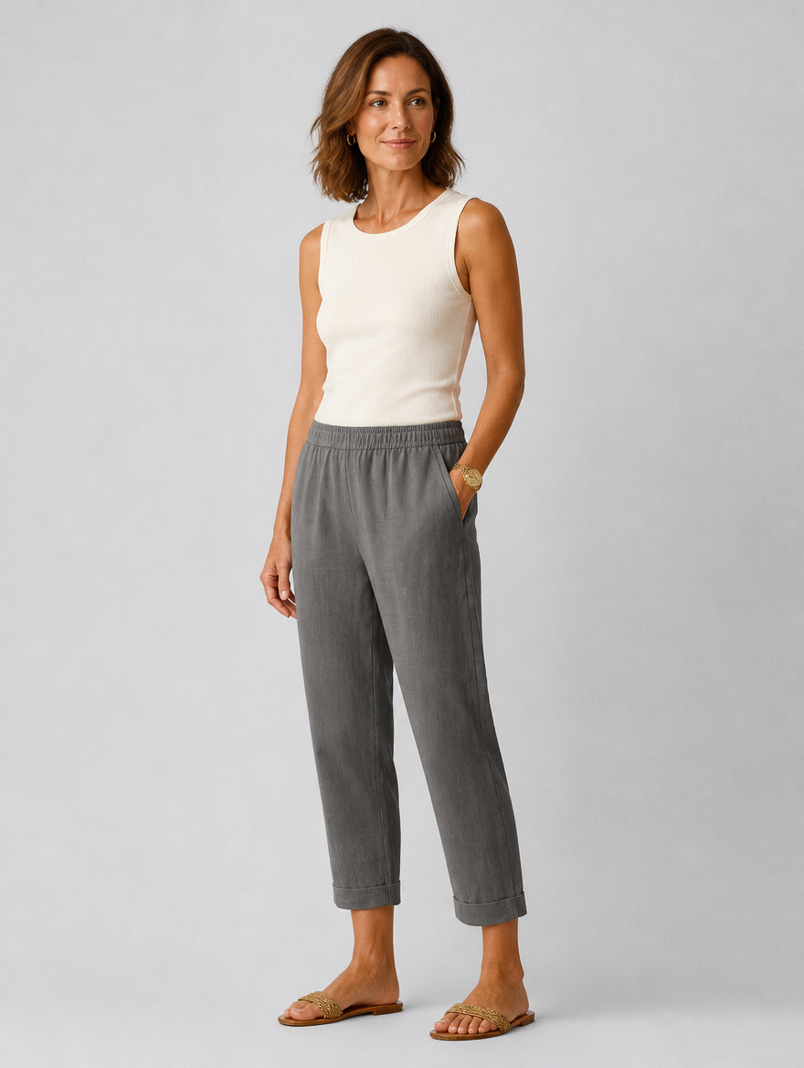 Women’s Lightweight Trousers – Relaxed Fit Casual Trousers