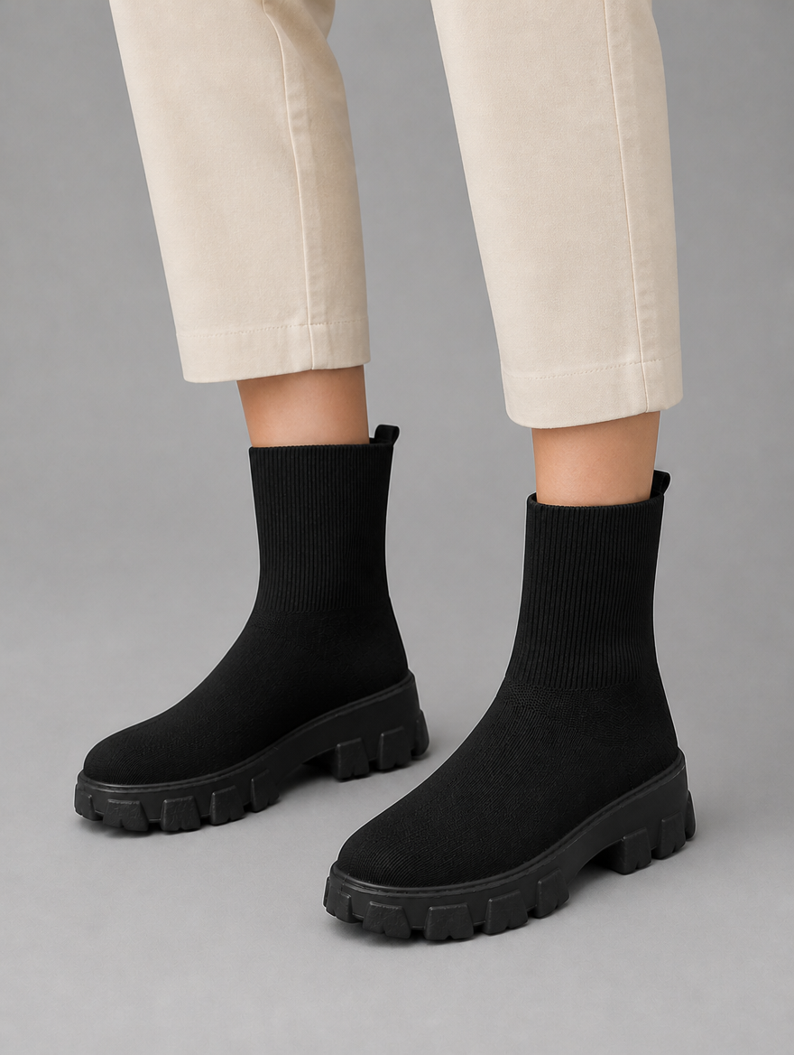 Women’s Stretch Sock Boots