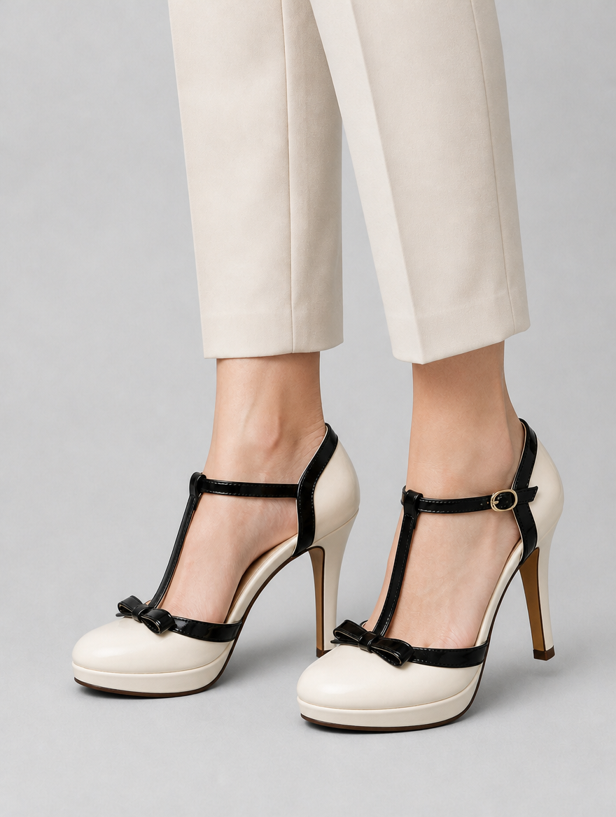Women’s T-Bar Platform Heels