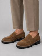 Women’s Classic Comfort Loafers – Leather Look