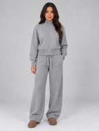Women’s Knit Co-Ord Set — Grey