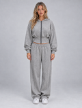 Women’s Two-Piece Tracksuit — Grey