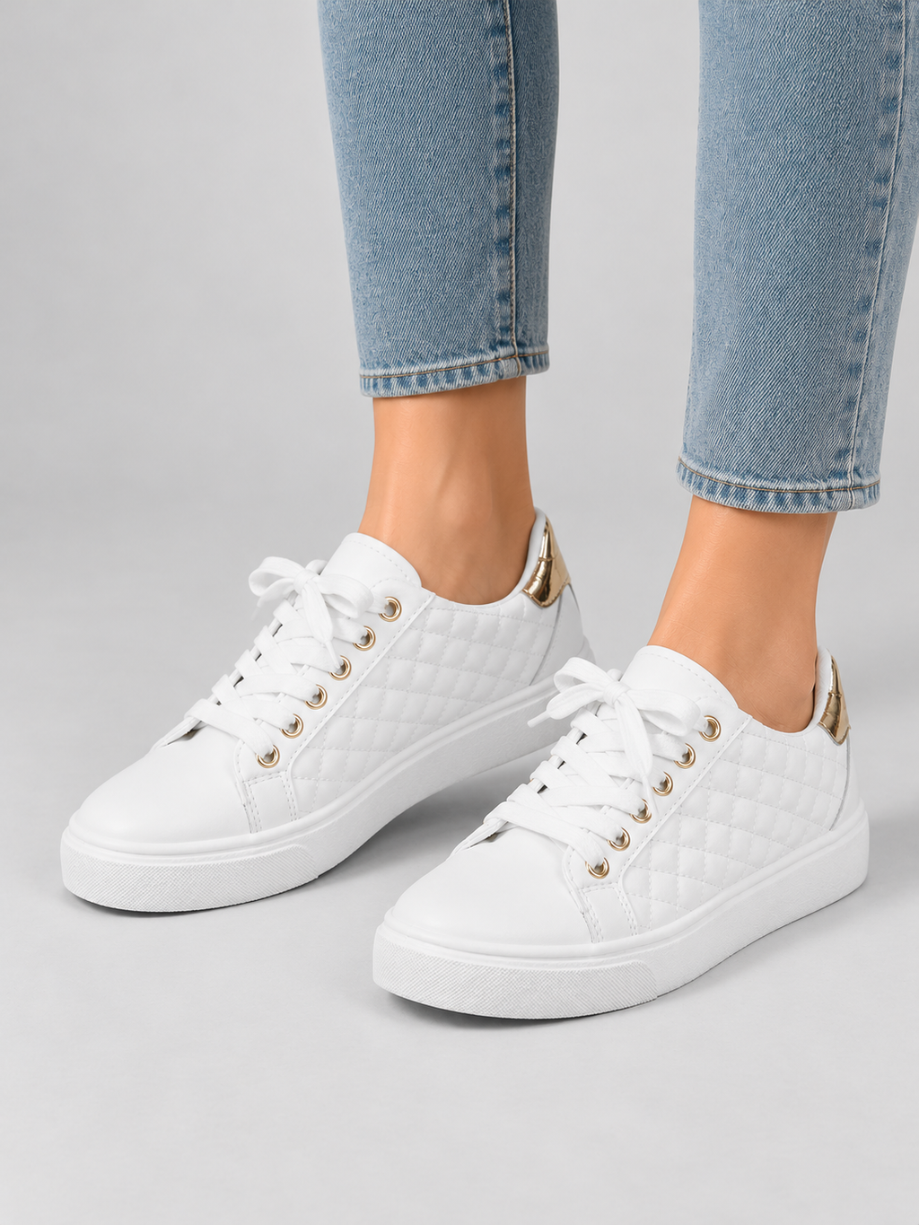 Women’s Comfort Trainers — model-worn studio view