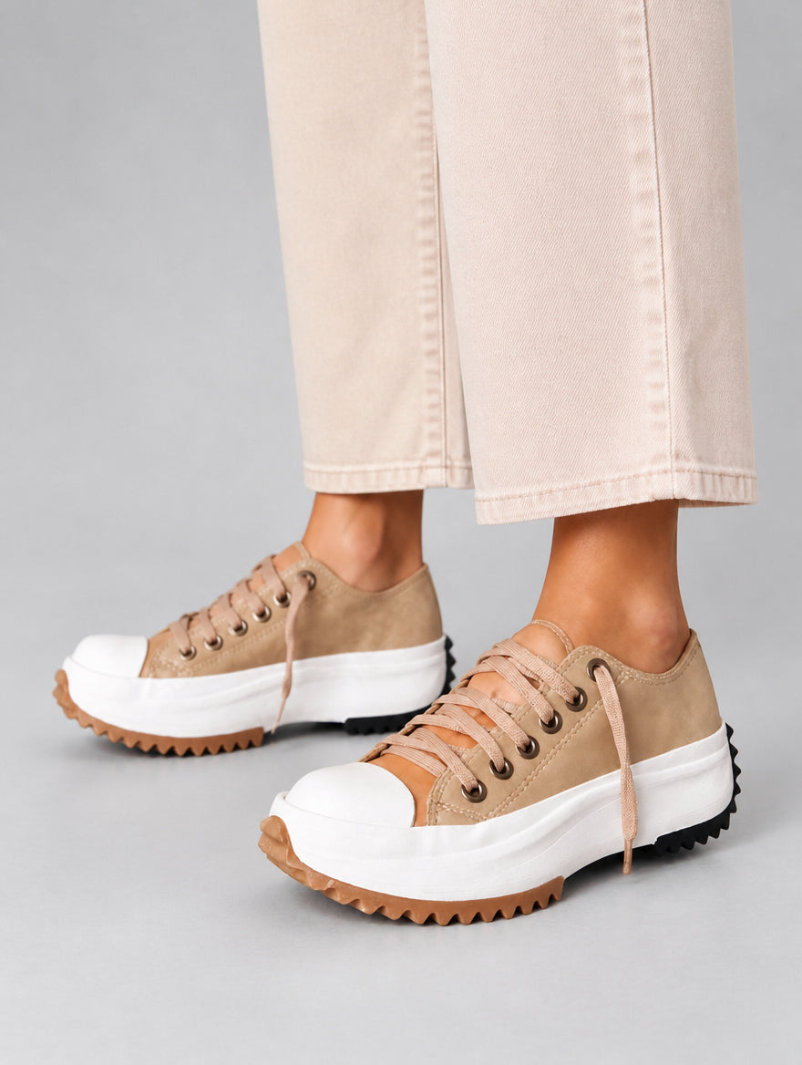 Women’s Comfort Platform Sneakers — studio view